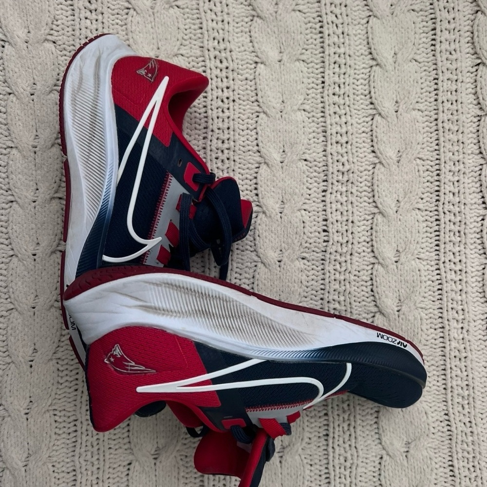Let’s Go Pats! Nike Red and Navy Running Shoes